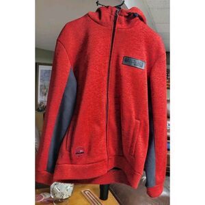 Bang Bang Jeans‎ Sixty One Red Size Large 105 Hoodie Zipper Sweatshirt Korean
